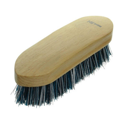 HySHINE Natural Wooden Dandy Brush Teal/Black/White (Medium) Price Comparisons | Compare The Build