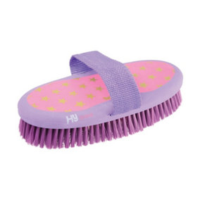 HySHINE Star Easy Grip Body Brush Pink/Lilac (One Size)