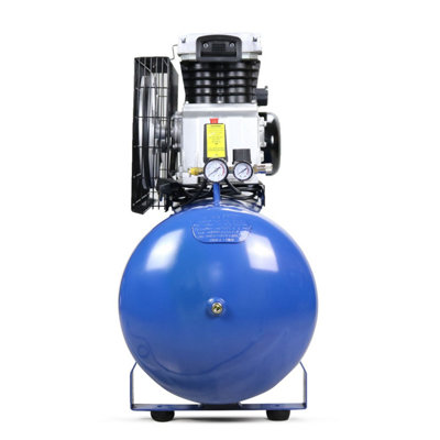 Hyundai 150 Litre Air Compressor, 14CFM/145psi, Twin Cylinder, Belt ...