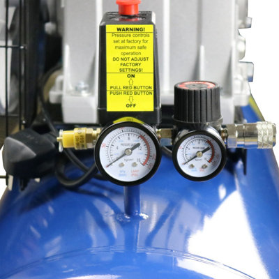 Hyundai 150 Litre Air Compressor, 14CFM/145psi, Twin Cylinder, Belt ...