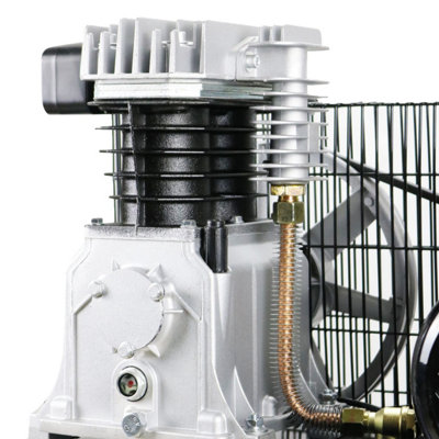 Hyundai 150 Litre Air Compressor, 14CFM/145psi, Twin Cylinder, Belt ...