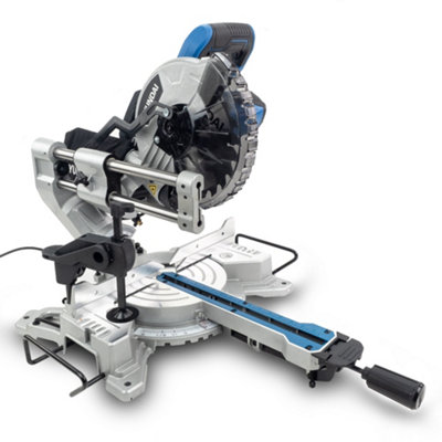 Hyundai 1500W Electric Mitre Saw / Chop Saw with 210mm Blade, 230V HYMS1500E