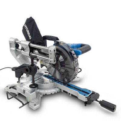 Hyundai 1500W Electric Mitre Saw Chop Saw with 210mm Blade 230V HYMS1500E