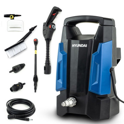 Hyundai 1700W 1740psi / 120bar Electric Pressure Washer HYW1700E At B&Q