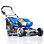 Hyundai 18"/45cm Cordless 80v Lithium-Ion Battery Self Propelled Lawnmower with Battery and Charger HYM80Li460SP