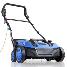 Hyundai 1800W Electric Lawn Scarifier / Aerator / Lawn Rake, 230V