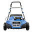 Hyundai 2 x 20V (40V) Cordless Lawn Scarifier, Aerator & Dethatcher Rake 380mm 4Ah Li-Ion Batteries Brushless  HY2196
