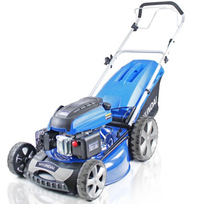 Hyundai self discount propelled petrol lawnmower