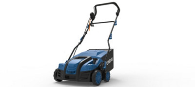 Hyundai 2000W  40cm Artificial Grass Sweeper, Multi-Use Brush and  55L Collection Bag  HYSW2000E