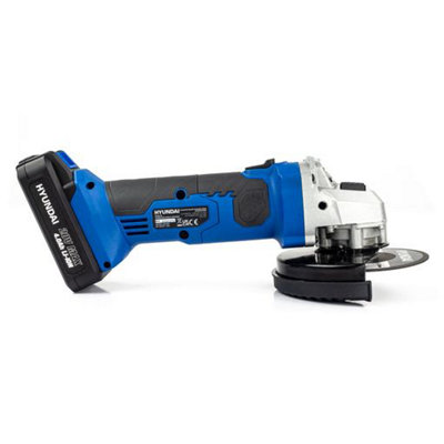Hyundai 20V MAX Li-Ion Cordless Angle Grinder With 125mm Disc HY2179