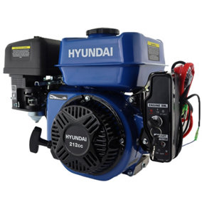 Hyundai 212cc 7hp 20mm Horizontal Straight Shaft Petrol Replacement Engine 4-Stroke OHV IC210X-20
