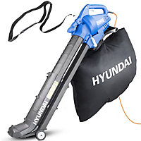 Hyundai 3-in-1 Electric Garden Vacuum, Leaf Blower and Mulcher HYBV3000E