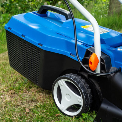 B&q 1000w best sale electric rotary lawnmower