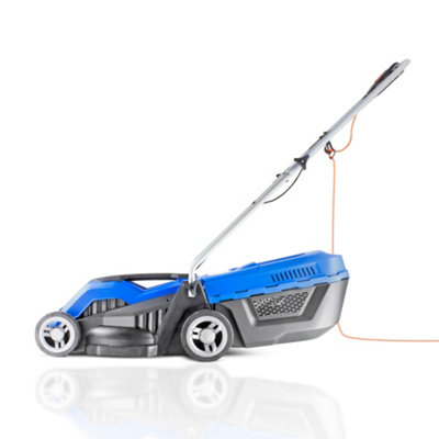 Hyundai 33cm Corded Electric 1200w 230v Roller Mulching Lawnmower