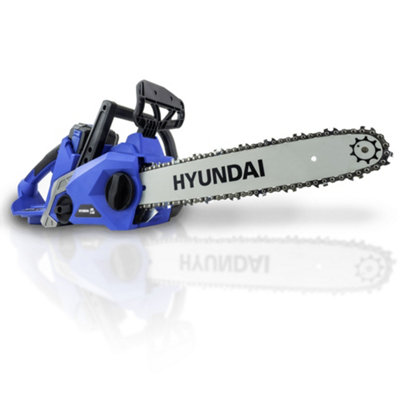 Hyundai 40V Lithium-Ion Battery Powered Cordless Chainsaw HYC40Li