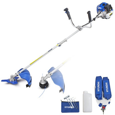 Hyundai 52cc Petrol 2 in 1 Grass Trimmer / Brushcutter HYBC5200X