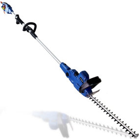 Hyundai 550W 450mm 2-in-1 Convertible Corded Electric Pole Hedge Trimmer/Pruner