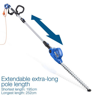 Kobalt cordless pole online hedge trimmer