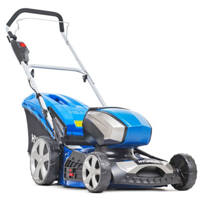 Hyundai electric lawn online mower