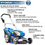 Hyundai 80V Lithium-Ion Cordless Battery Powered Lawn Mower 45cm Cutting Width With Battery and Charger HYM80Li460P