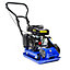 Hyundai 87cc Petrol Plate Compactor / Wacker Plate with Wheel Kit and Paving Pad HYCP5030