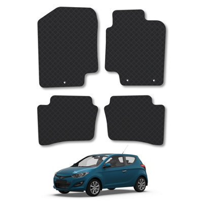 FSW - Tailored Mats - Fits HYUNDAI I800 2008-2021 Boot Mat Fully Tailored 3 Mm Rubber Heavy Duty Car Boot Mat