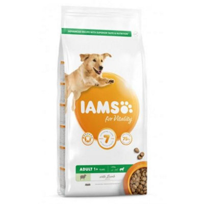 Iams Vitality Adult Large Dog With Lamb 12kg