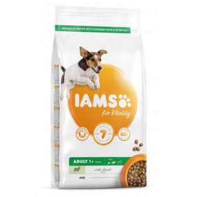 Iams Vitality Adult Small & Medium Dog With Lamb 12kg