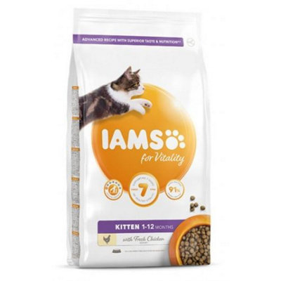 Iams Vitality Kitten With Fresh Chicken 2kg