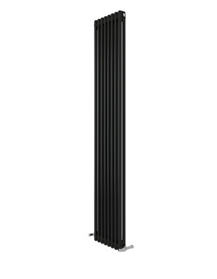 iBathUK Regency Tall Vertical Column Radiator, Double Panel Radiators ...