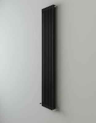 iBathUK Regency Tall Vertical Column Radiator, Double Panel Radiators ...