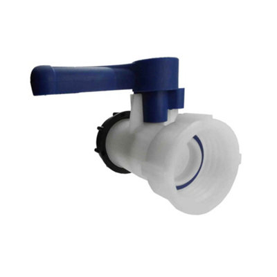 IBC 2 Inch S60X6 Thread Valve with Solid Cap and PTFE Tape Leak Proof ...