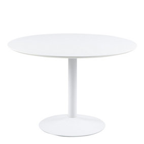 Ibiza Round Dining Table in White