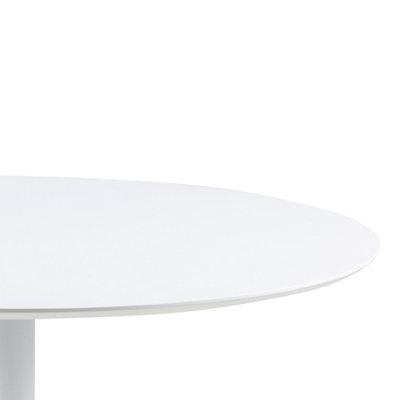 Ibiza Round Dining Table in White