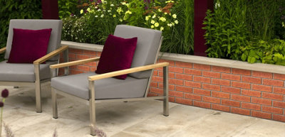 Ibstock Hearted Red Rustic Brick 65mm Mini Pack 250 - 4