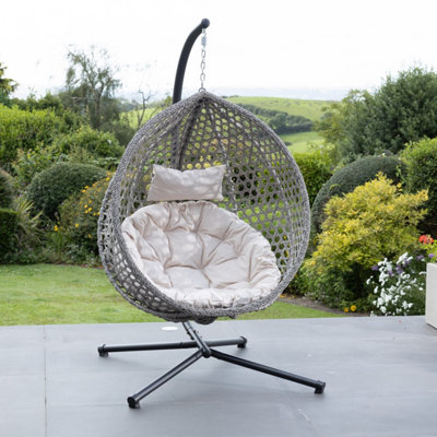 Ibstone Swing Egg Pod Chair - Cream