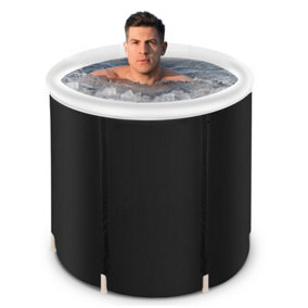 Ice Bath Tub Spa for Cold Water Therapy Recovery Plunge Pool With Lid