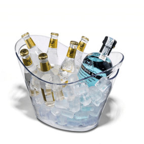 Ice Bucket for 4 Bottles Virtually Unbreakable Plastic