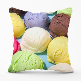Ice Cream Scoops Cushions 45cm x 45cm