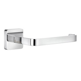 ICE - Fixed Toilet Roll Holder in Polished Chrome.