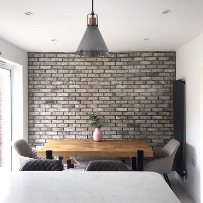 Ice Grey Blend Brick Slips  -  1.5m2