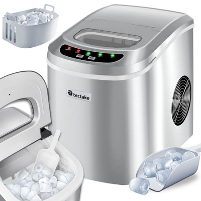 Ice maker for bullet ice cubes - silver | DIY at B&Q