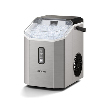 Ice Maker Machine with Handle Daily Ice Output 15Kg