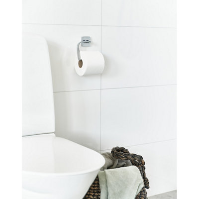 ICE - Toilet Roll Holder in Polished Chrome.