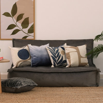 icon Abstract Velvet Cushion, 43cm