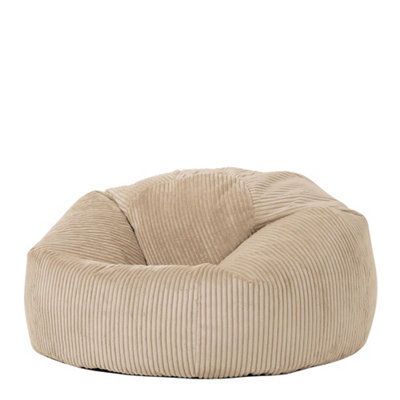 icon Adult Bean Bag Chair Beige Kingston