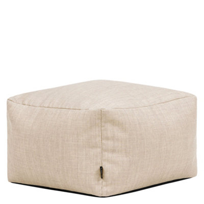 icon Amara Footstool Outdoor Woven, Natural