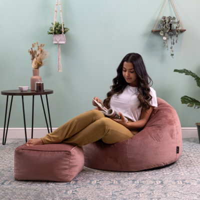 Icon velvet 2025 bean bag