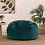 icon Aurora Classic Velvet Bean Bag Chair Teal Green Bean Bag Chair