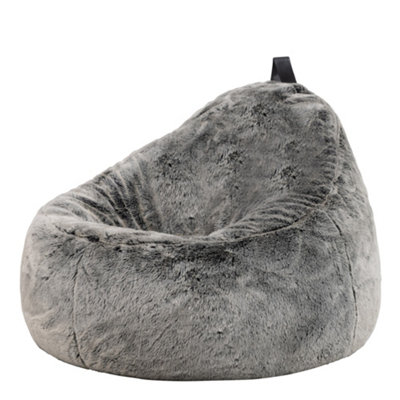 Faux fur bean 2024 bag chairs for adults